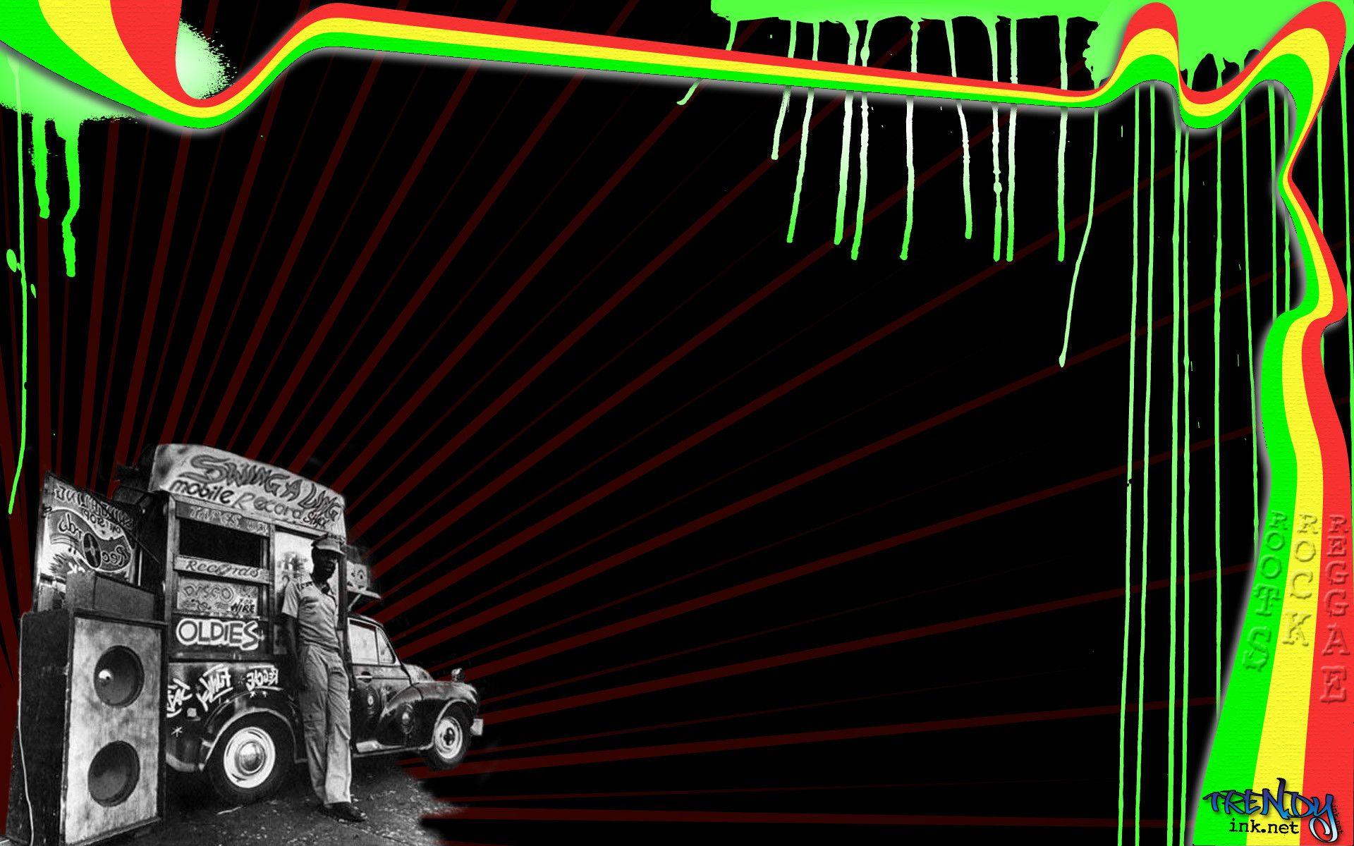 Pix For > Rasta Music Background