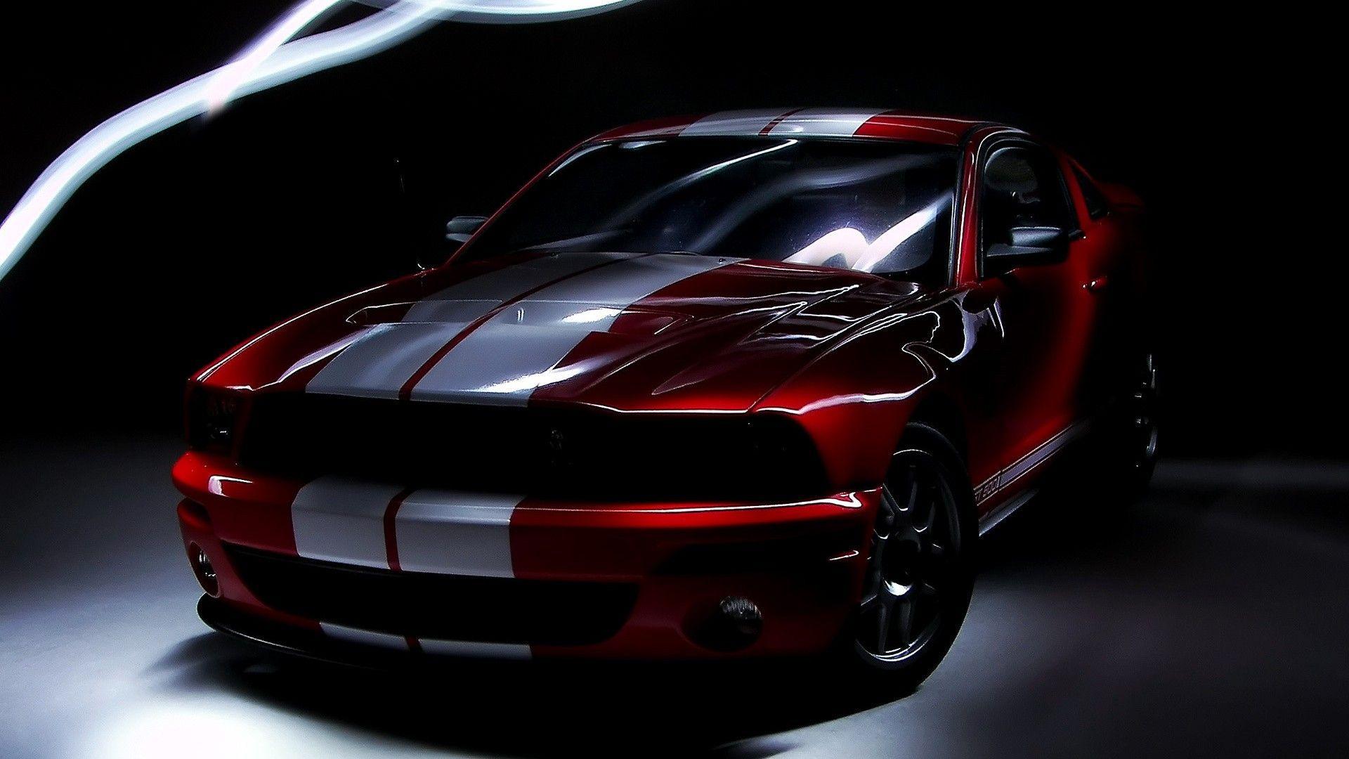 Ford Mustang Wallpaper. Black HD Wallpaper