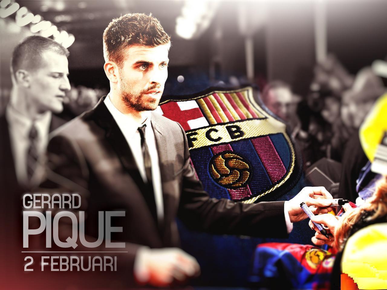 Gerard Pique Barcelona Wallpaper 2013 HD