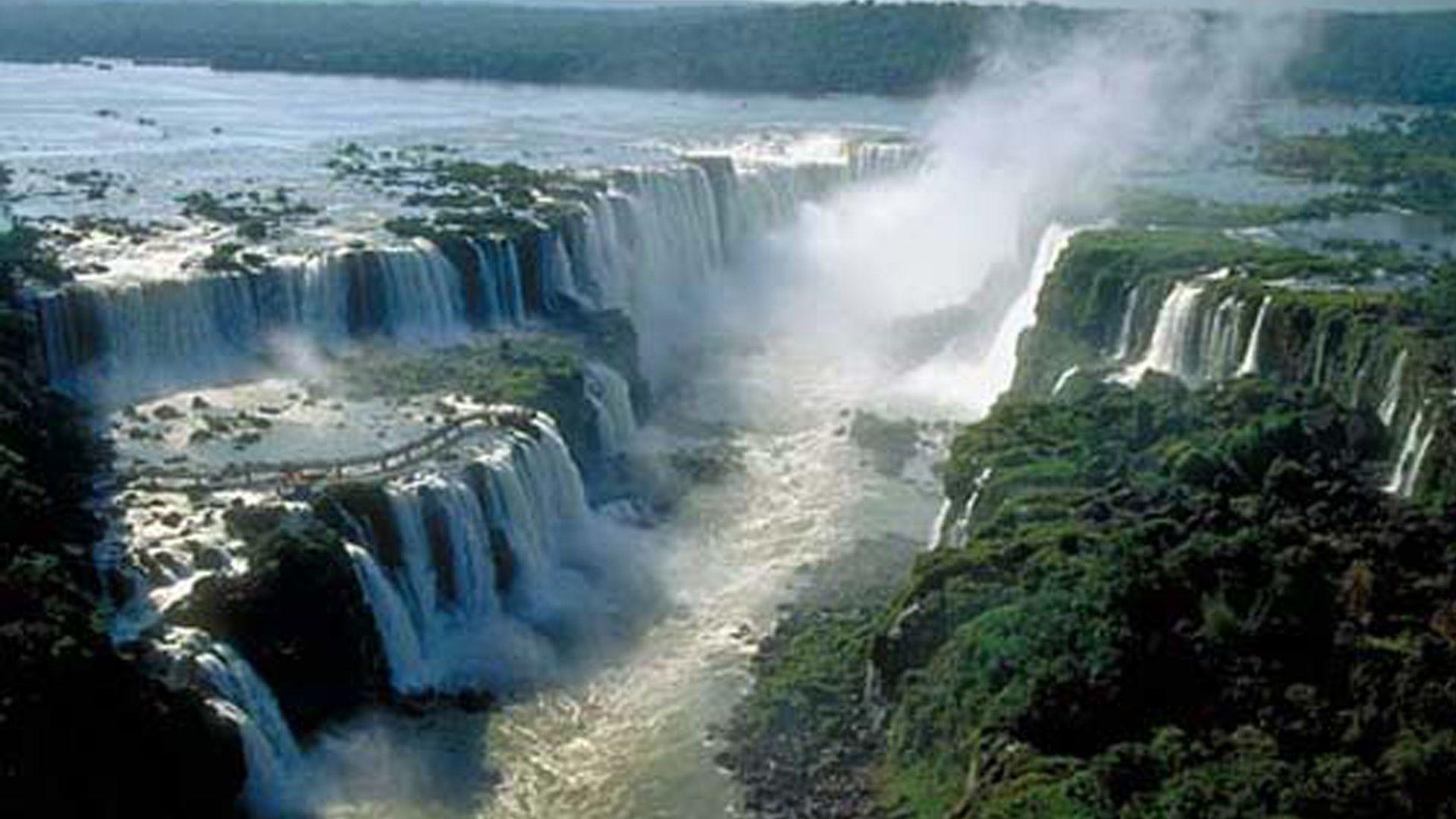 image For > Iguazu Falls HD Wallpaper