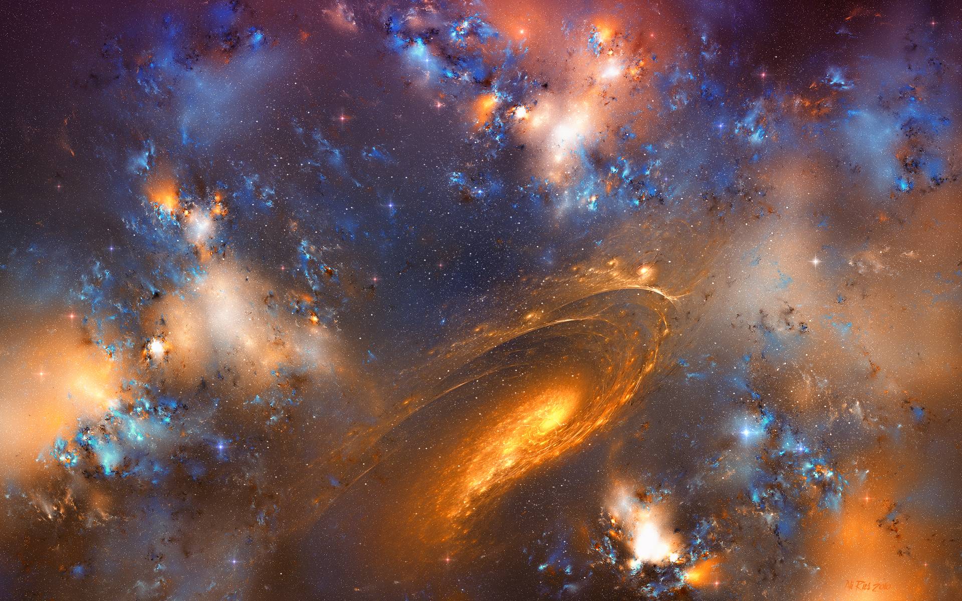 Andromeda Galaxy HD Wallpaper. Best Wallpaper Fan. Download Free