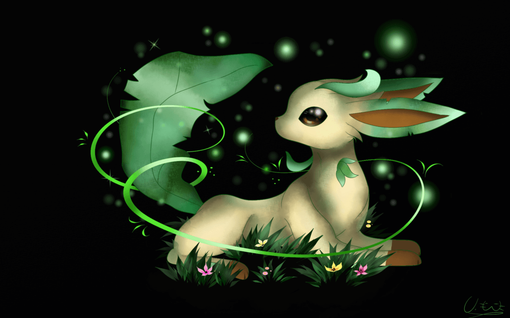 Leafeon Wallpapers by MissCaptainNemo.