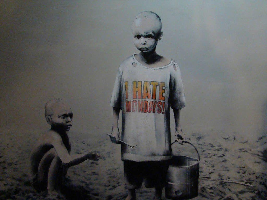 image For > Graffiti Banksy Wallpaper