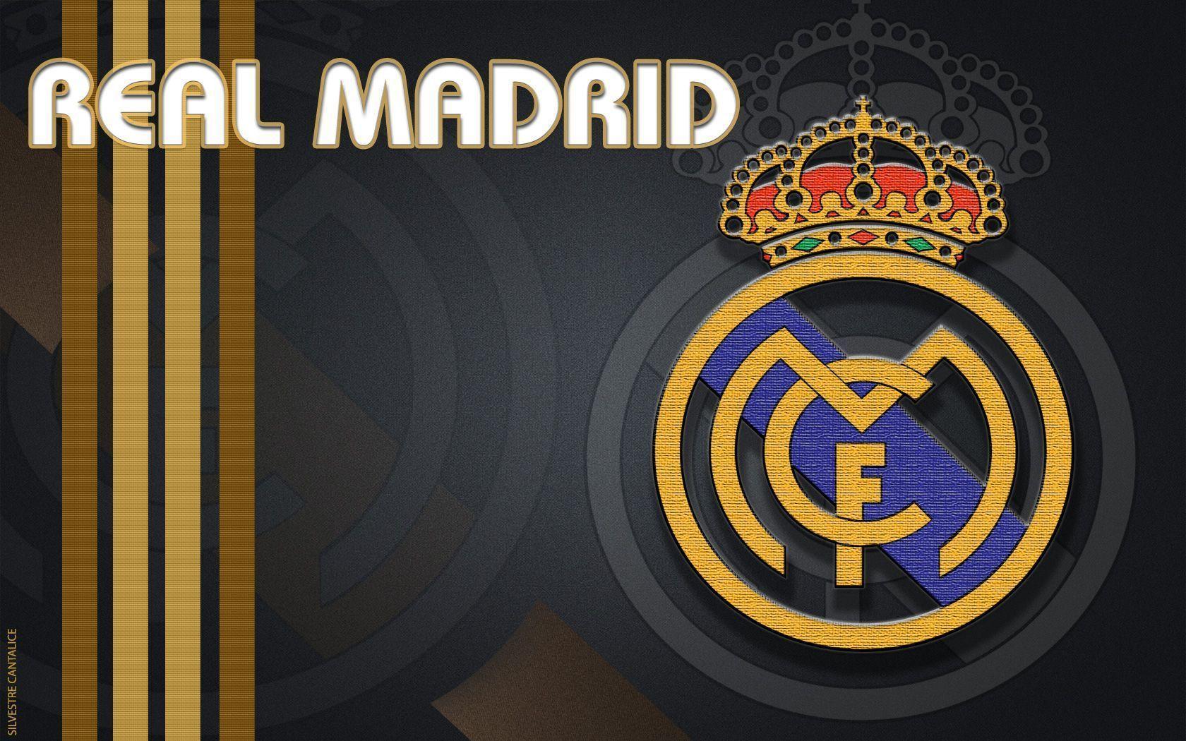Real Madrid Logo Desktop Background HD. Hdwidescreens