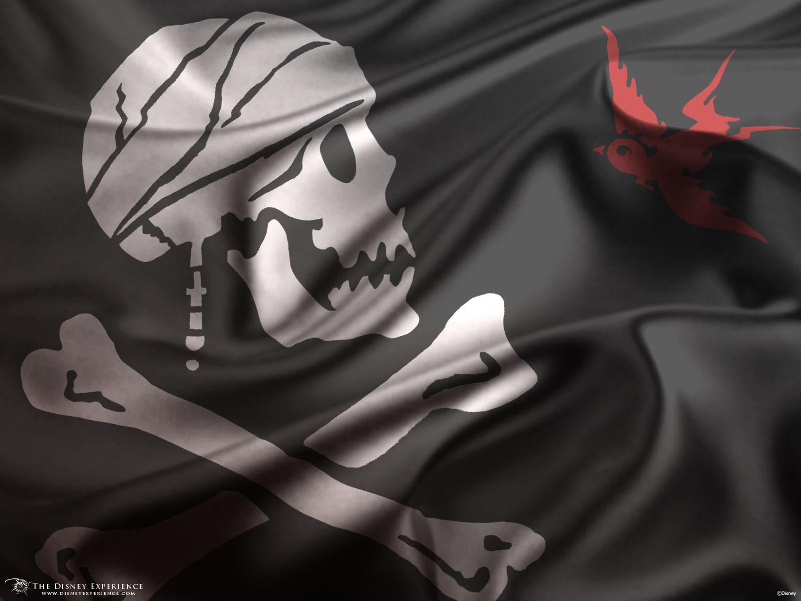 Флаг пирата Джека воробья
