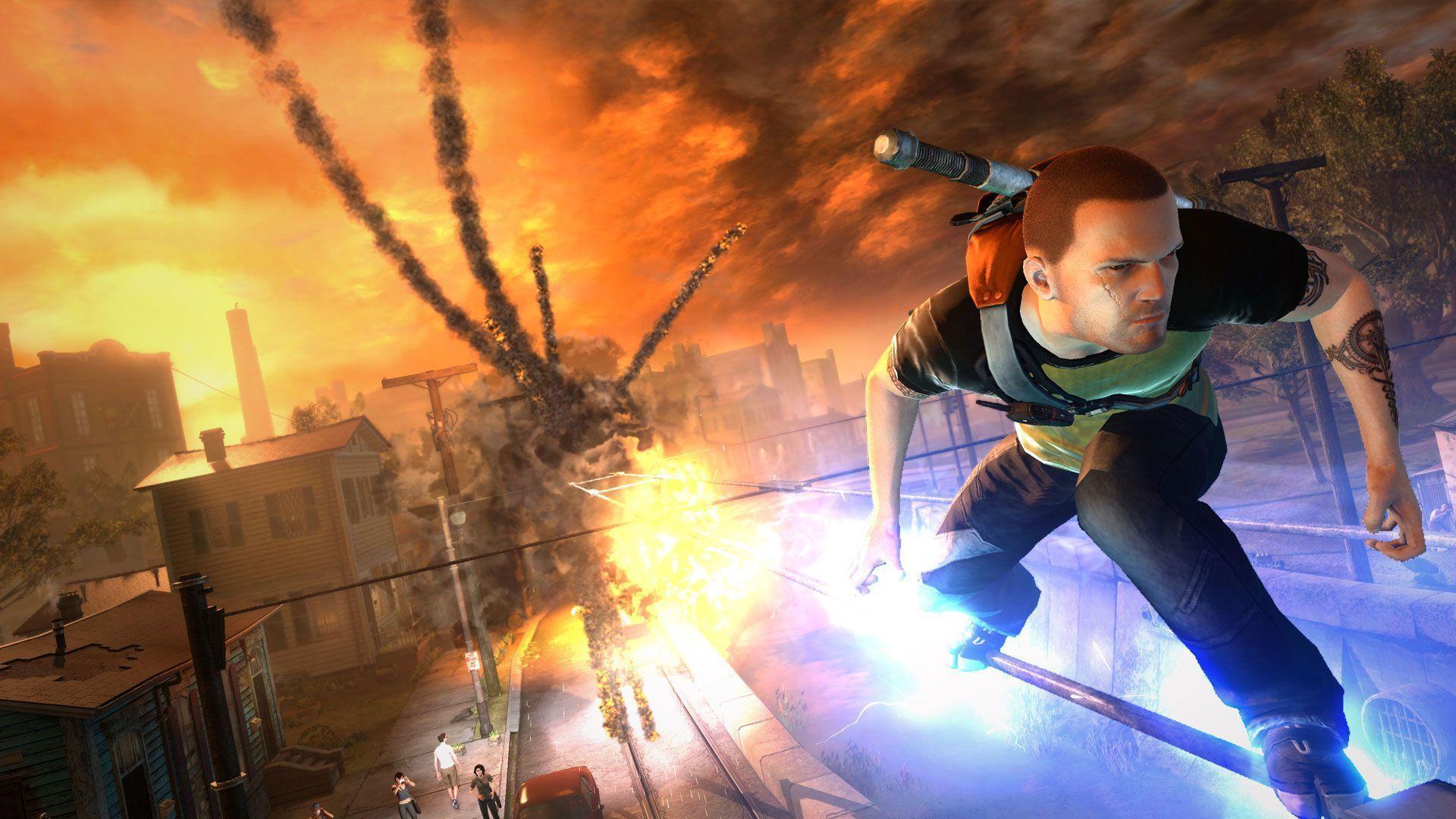 Download InFamous 2 Game Wallpaper (5754) Full Size. Game