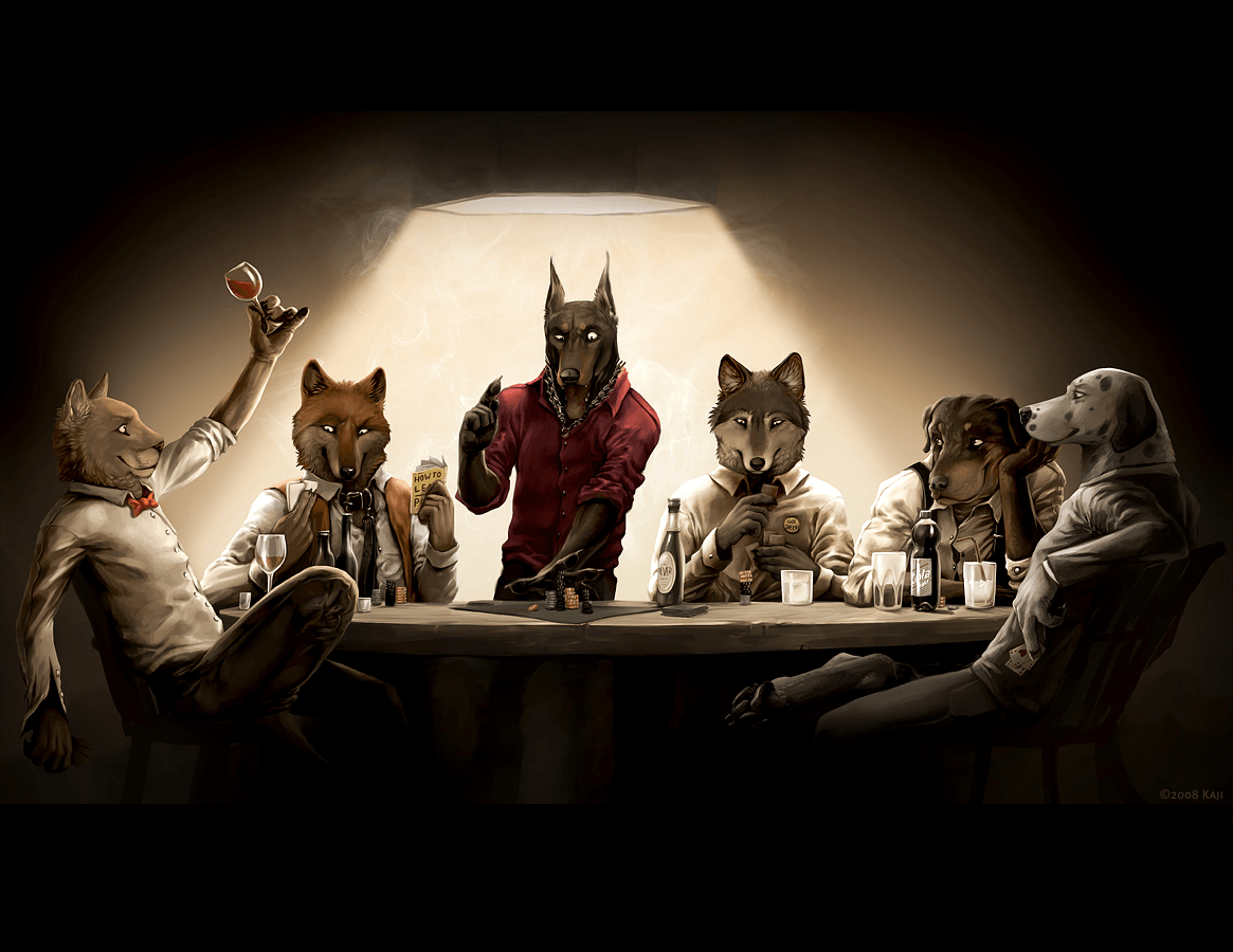 Dogs Playing Poker Wallpapers - Wallpaper Cave