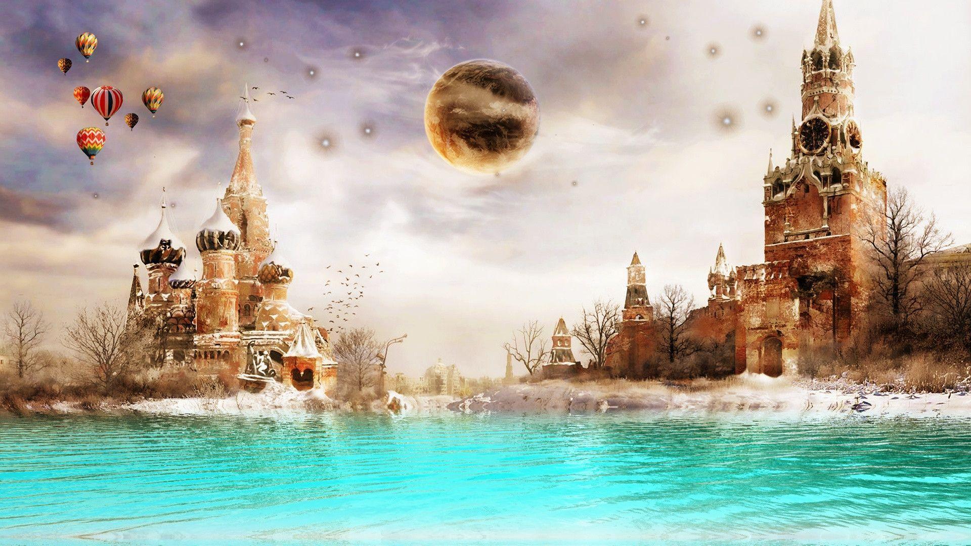 Moscow Dreamland Wallpaper