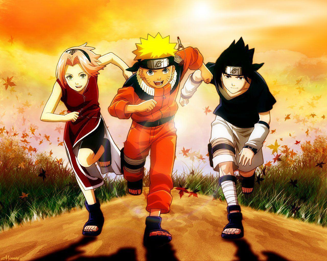 Naruto And Friends Team Wallpaper Anime Wallpaper