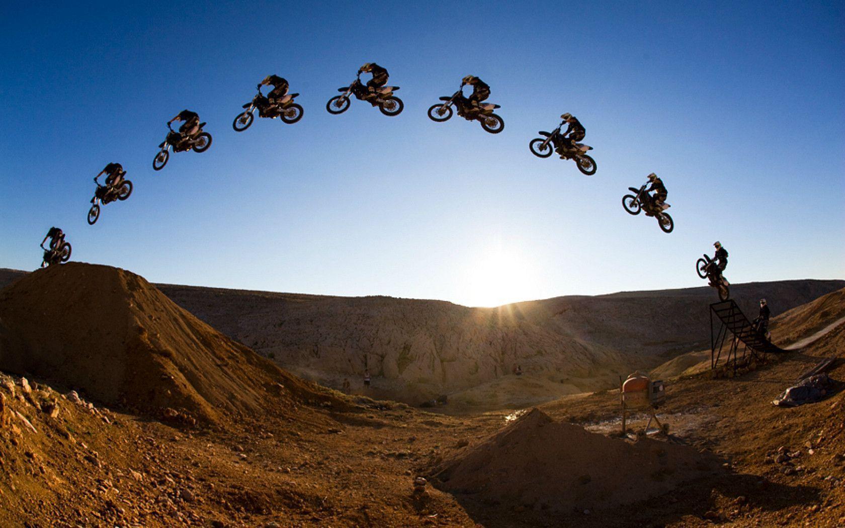 Motorcross Background. HD Background Point
