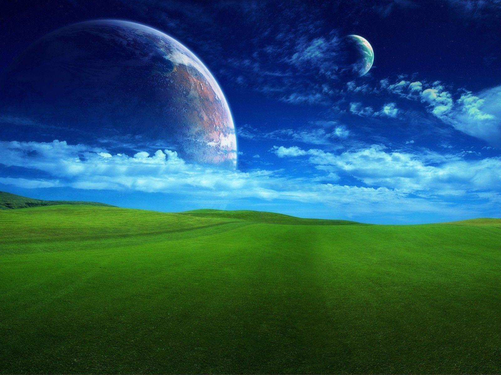 Wallpaper For > Planet Desktop Background