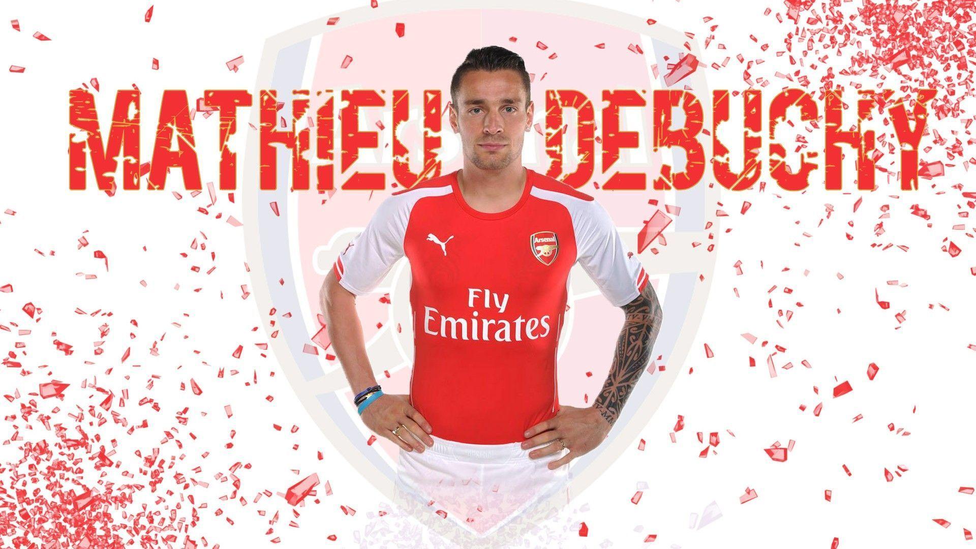 Mathieu Debuchy 2014 Arsenal FC Desktop Wallpapers