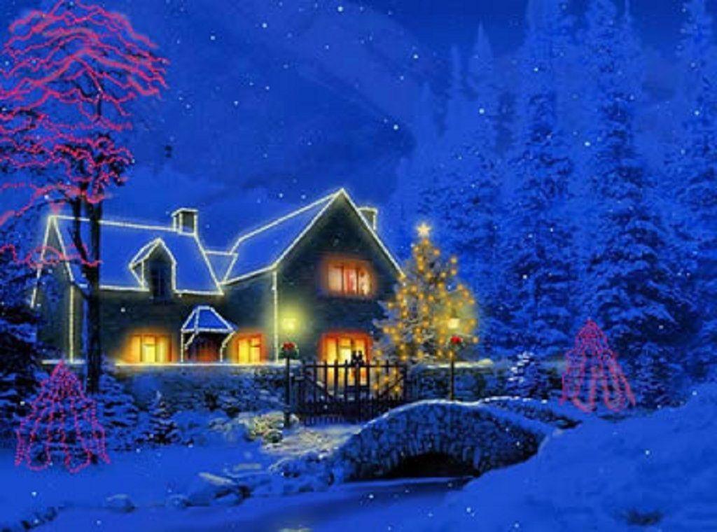 Wonderful Christmas Wallpaper Free Cottage HD