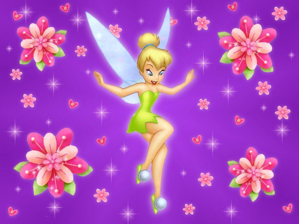 Cartoon Tinker Bell Wallpaper for Phone 1024x768PX Wallpaper