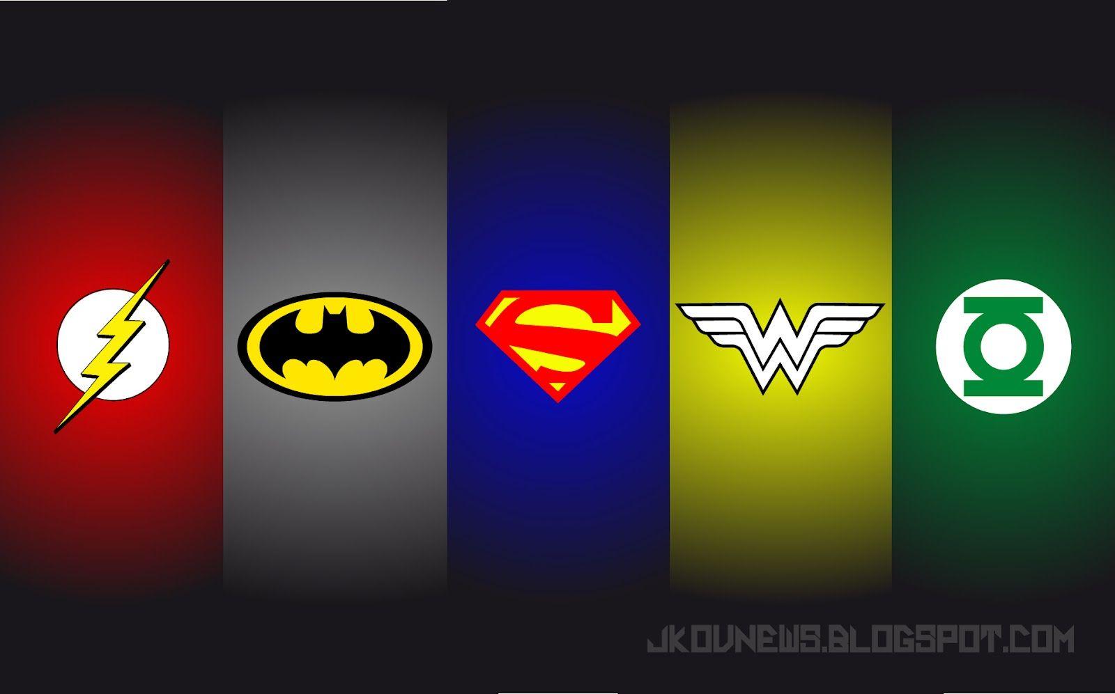 justice league symbol wallpaper