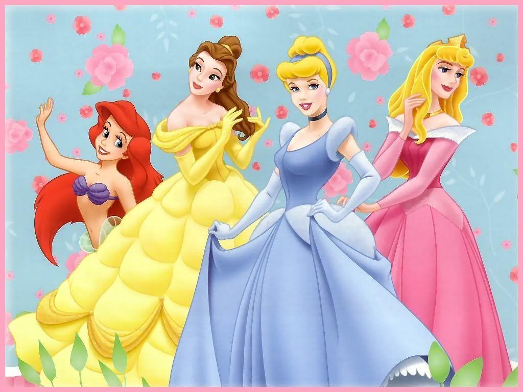 Walt Disney Wallpaper Ariel, Princess Belle, Princess