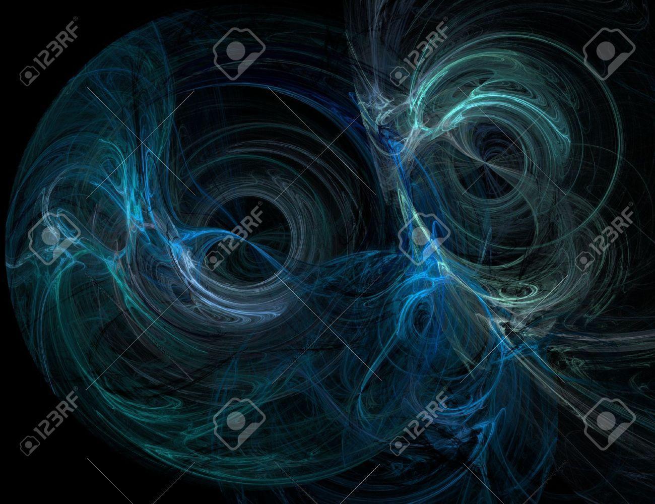 Beatiful Color Fractal , Picture And Royalty Free Image