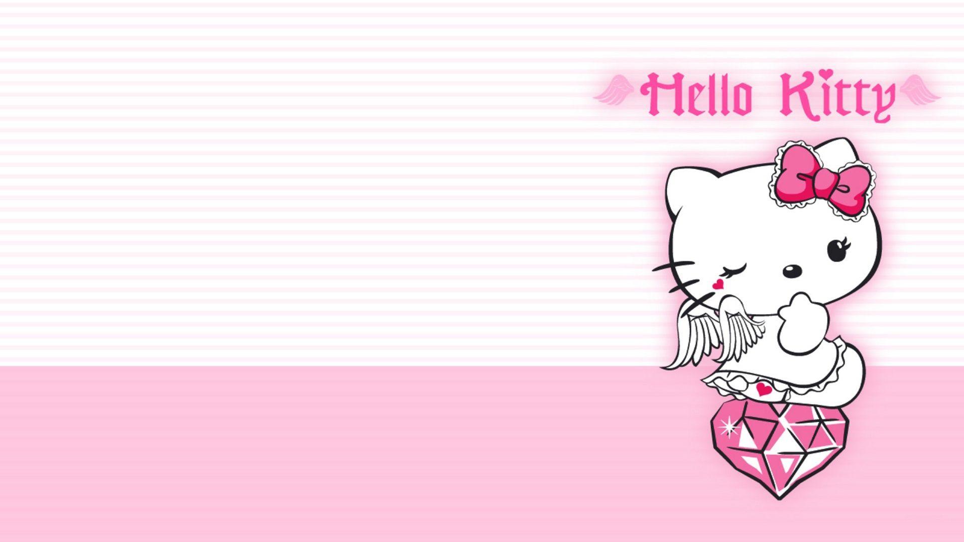 Hello Kitty Cute Image Backgrounds Wallpaper Cave