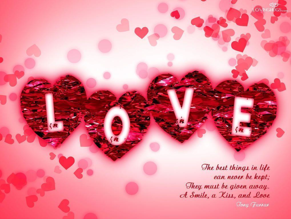 Pix For > Nice Wallpaper Of Love With Quotes