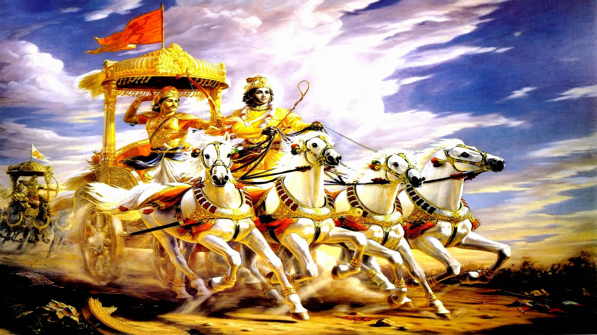 100+] Bhagavad Gita Wallpapers | Wallpapers.com