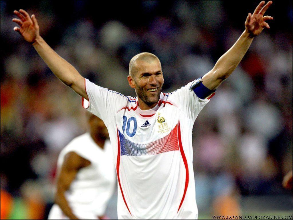 Free Wallpaper for Desktop: Zinedine Zidane, France