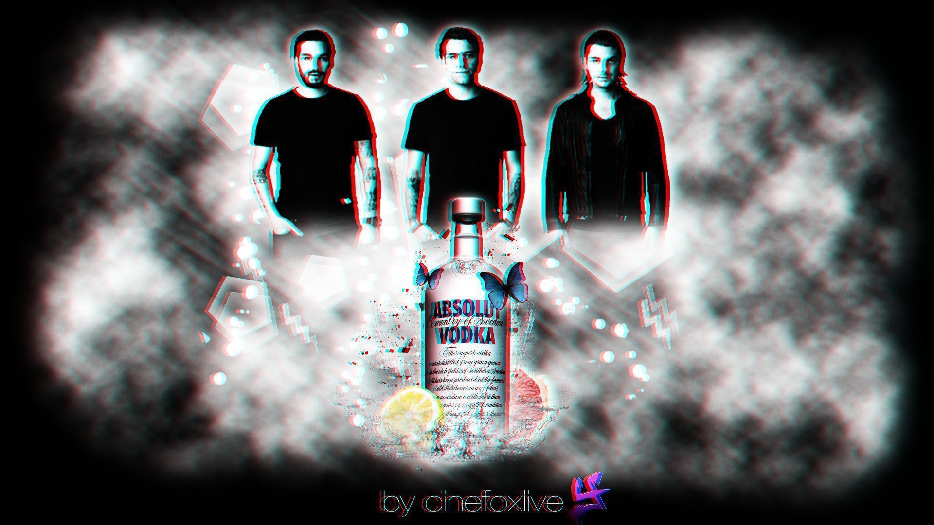 Absolut Vodka and swedish house mafia 3D