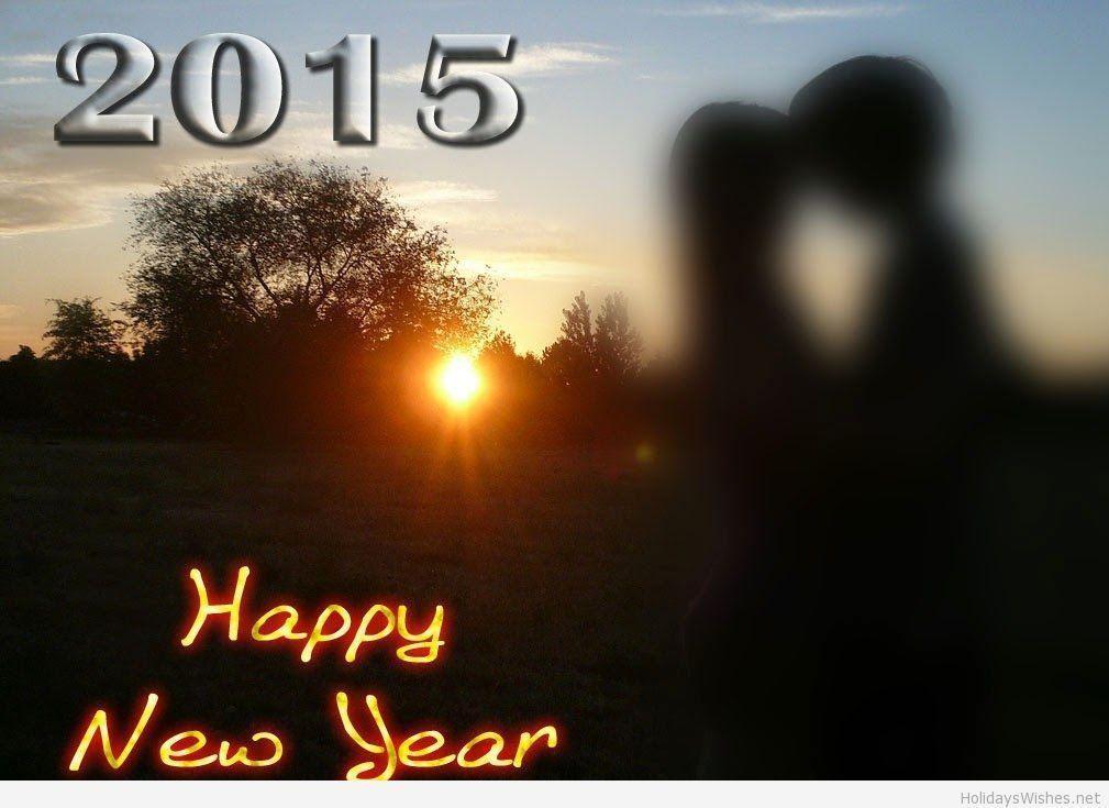 Love Happy new year 2015 HD wallpaper for couples