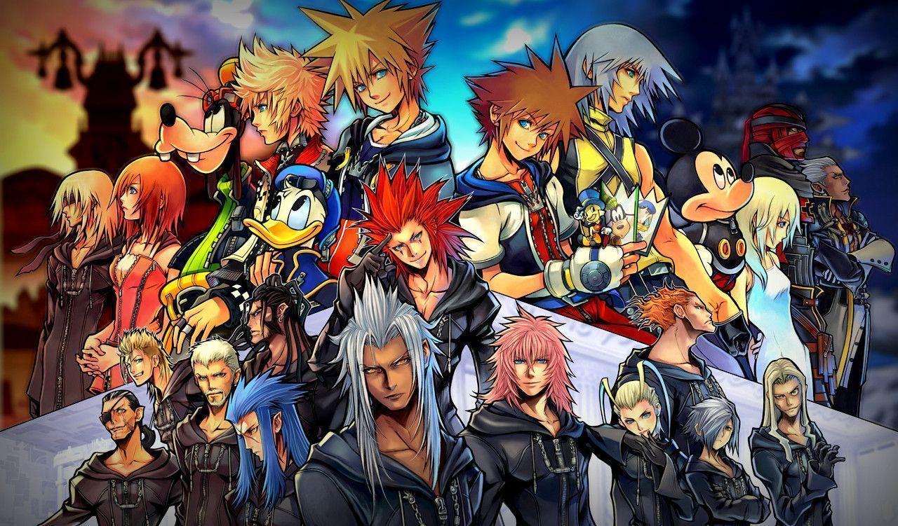 Kingdom Hearts 2 Final Mix Wallpapers