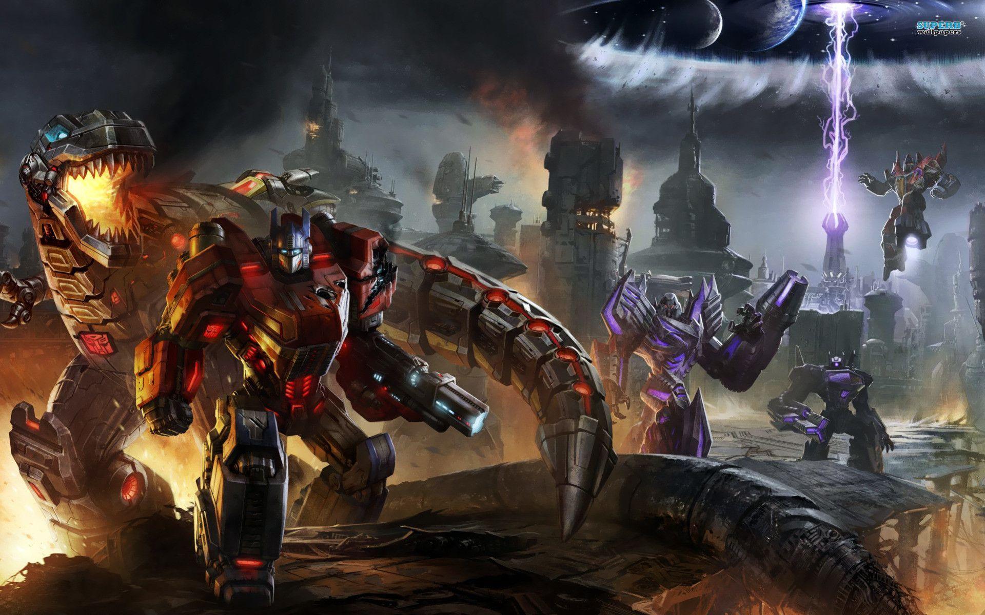 Download Transformers Fall of Cybertron Planet Wallpapers High
