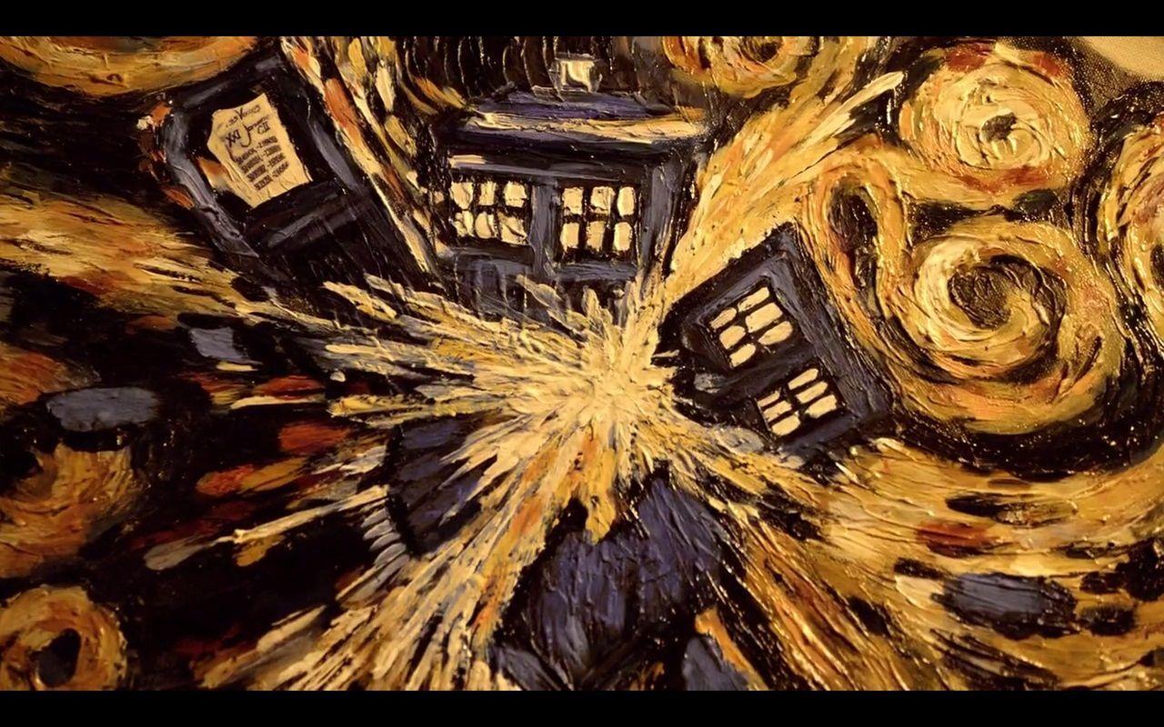 Doctor Who Tardis Wallpaper Van Gogh Image & Picture