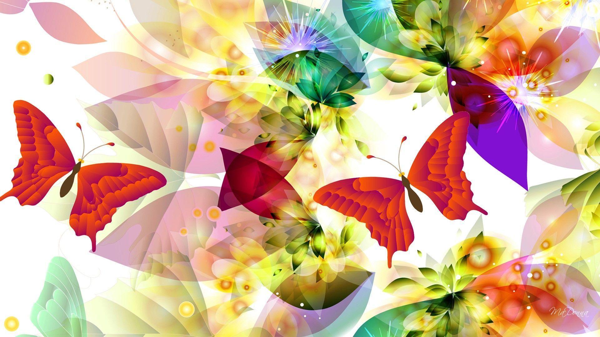 HD Butterfly Retreat Wallpaper