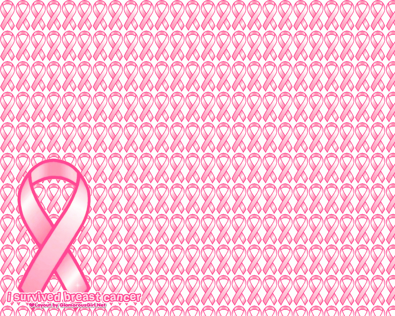 Think Pink Breast Cancer Background Picture