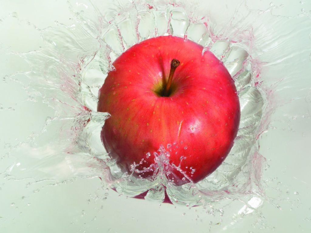 Red Apple Background Image & Picture