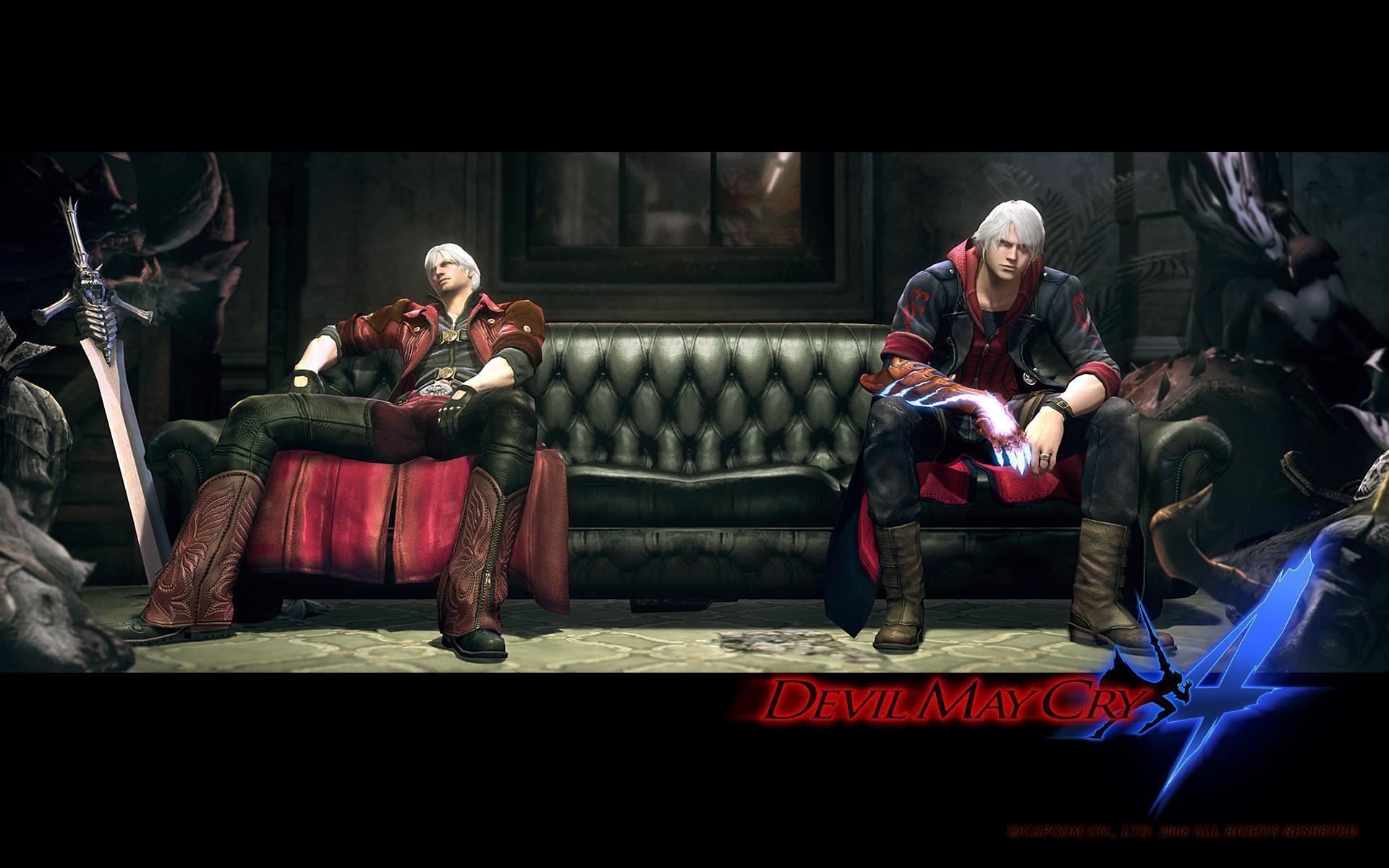 DMC Devil may cry 2 game special wallpaper by me by Hatredboy on