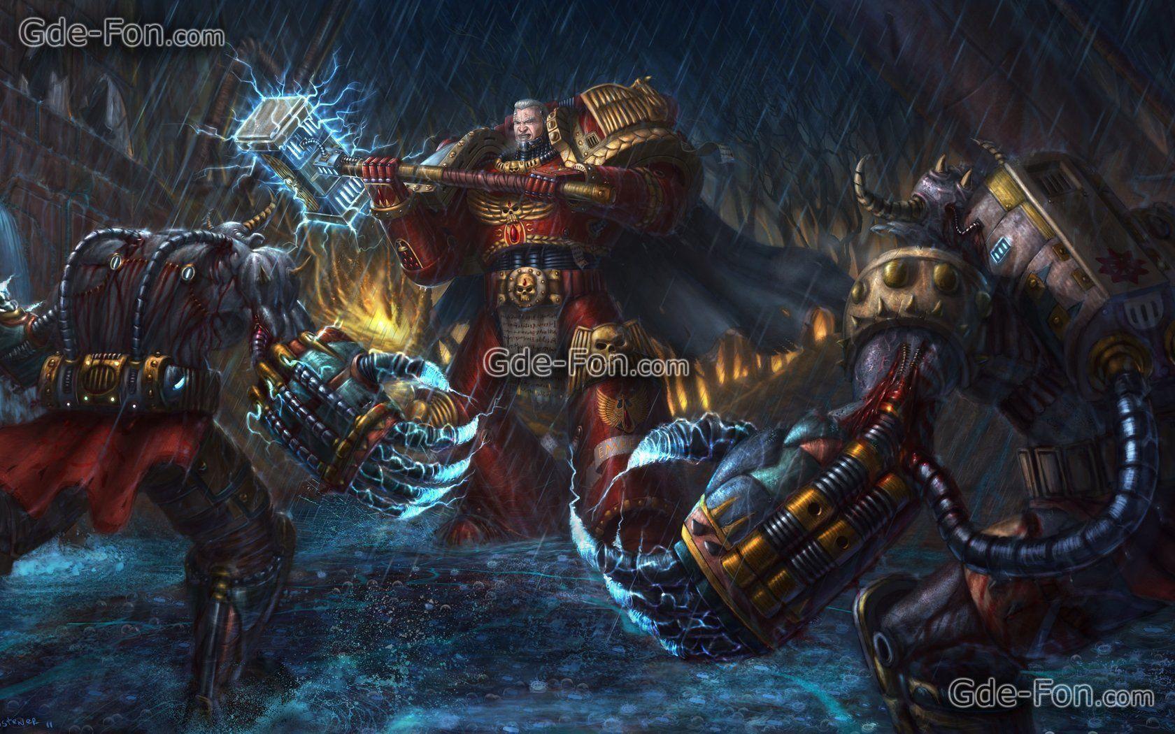 Download Wallpaper Space Marine Demons Hammer Free Desktop Wallpaper