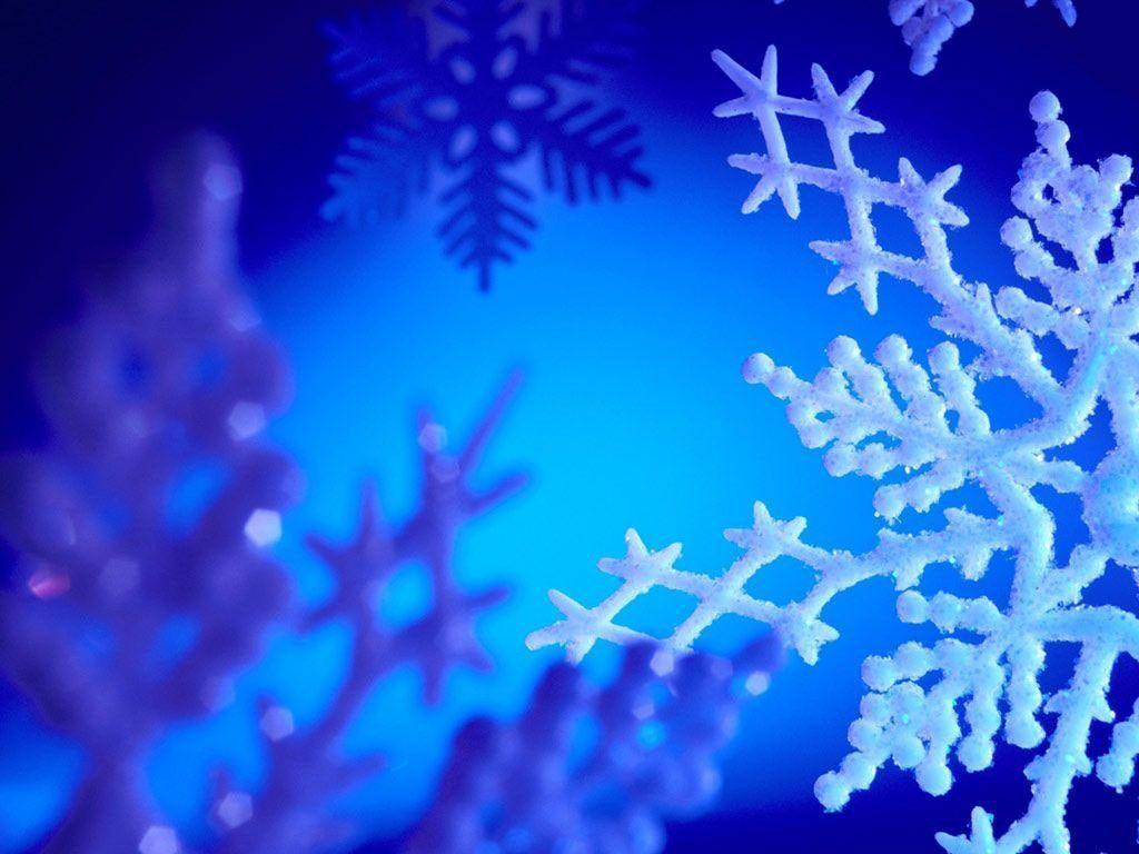 Blue Snowflake Background 9922 HD Wallpaper in Others