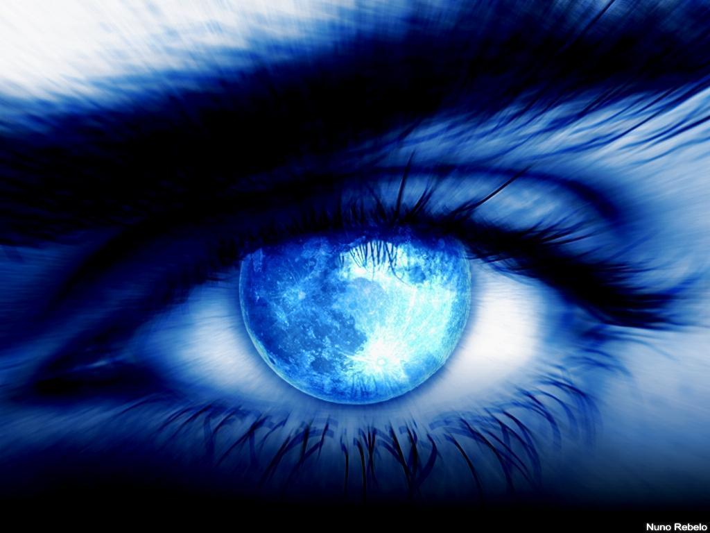 Blue eye view free desktop background wallpaper image