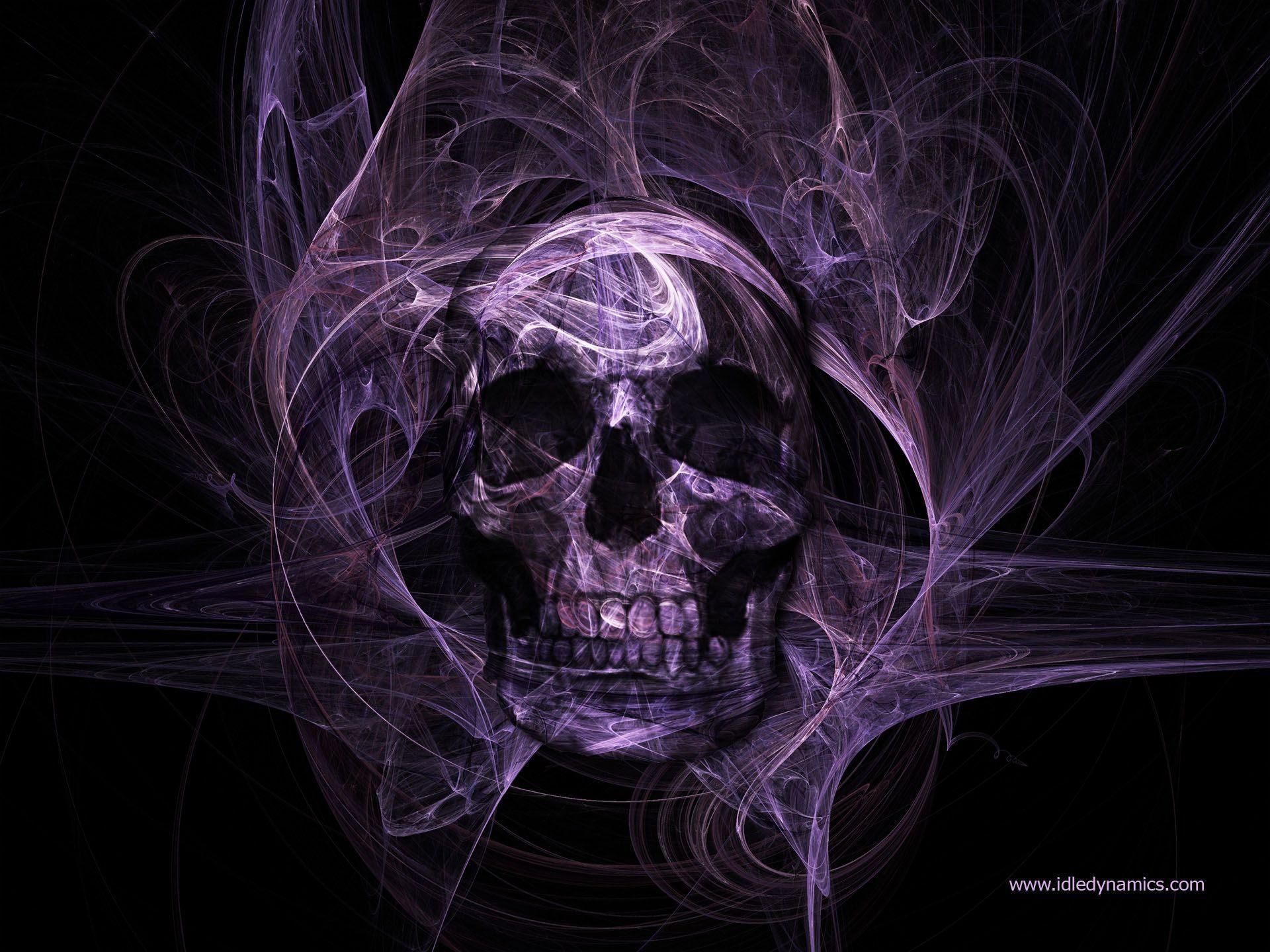 purple skull Computer Wallpaper, Desktop Background 1920x1440 Id