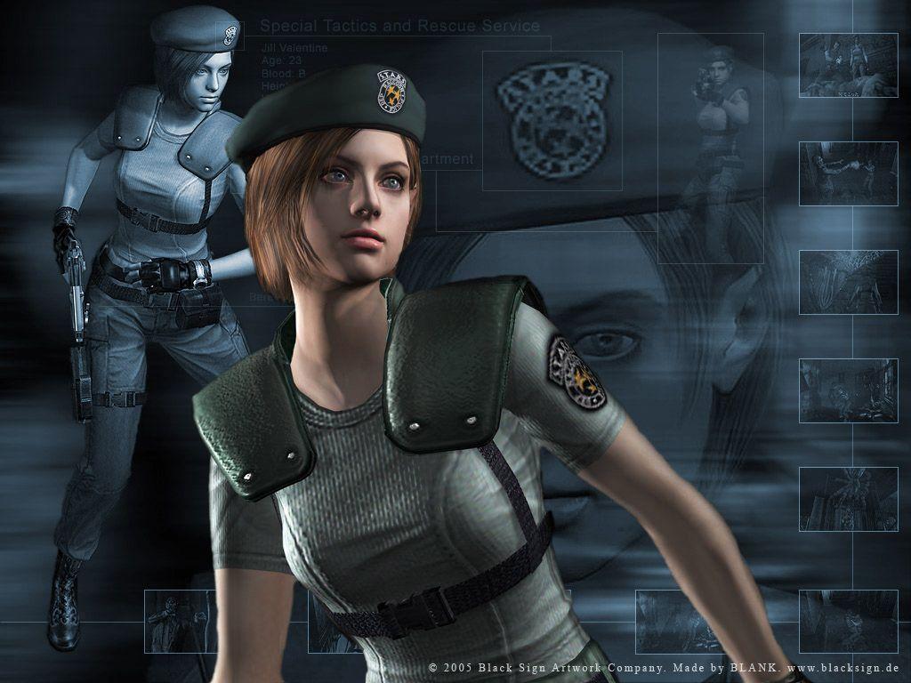 Jill Valentine - Wallpaper and Scan Gallery - Minitokyo