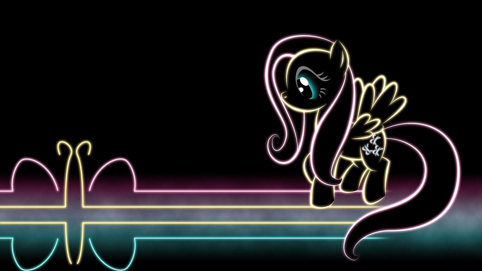 MLP Glow Wallpaper Little Pony Friendship is Magic Wallpaper
