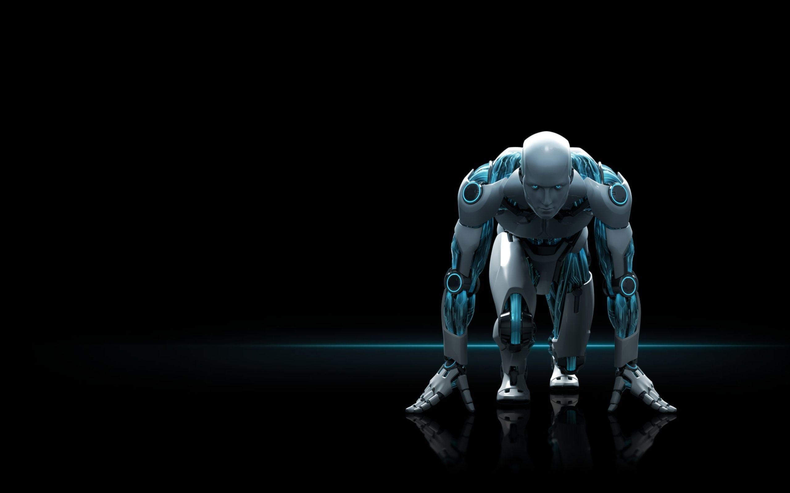 Classy HD Robot Wallpaper Background for Free Download