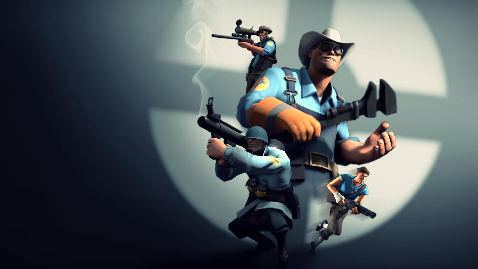 Team Fortress 2 BLU Wallpaper HD Game Wallpape HD Game