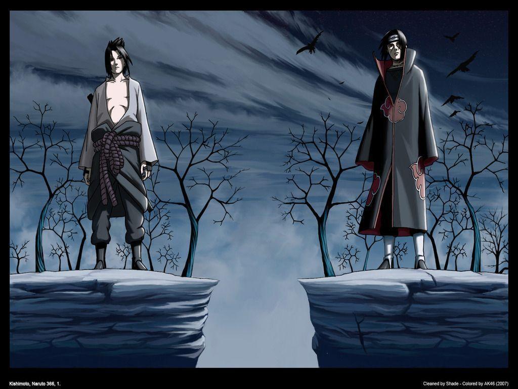 Wallpaper For > Itachi And Sasuke Susanoo Wallpaper