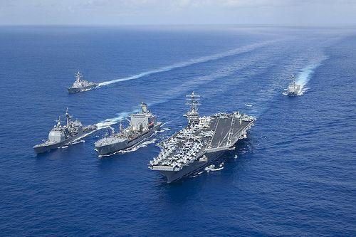 Nimitz Strike Group Enters 7th Fleet AOR. Commander, U.S. Pacific