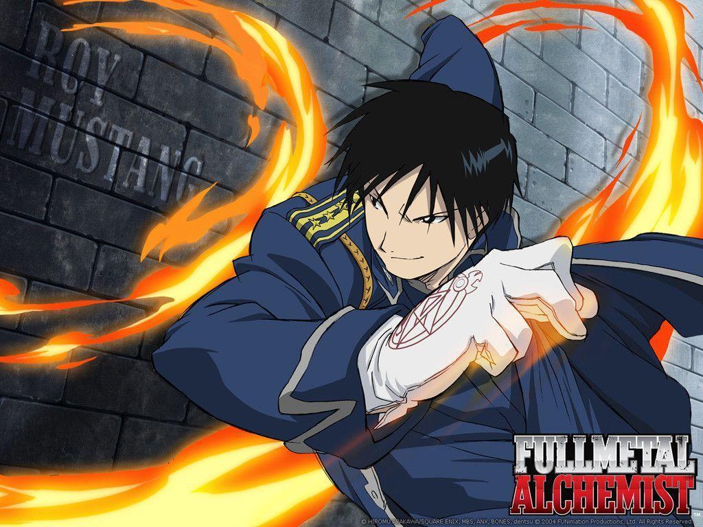 fullmetal alchemist brotherhood mustang wallpaper