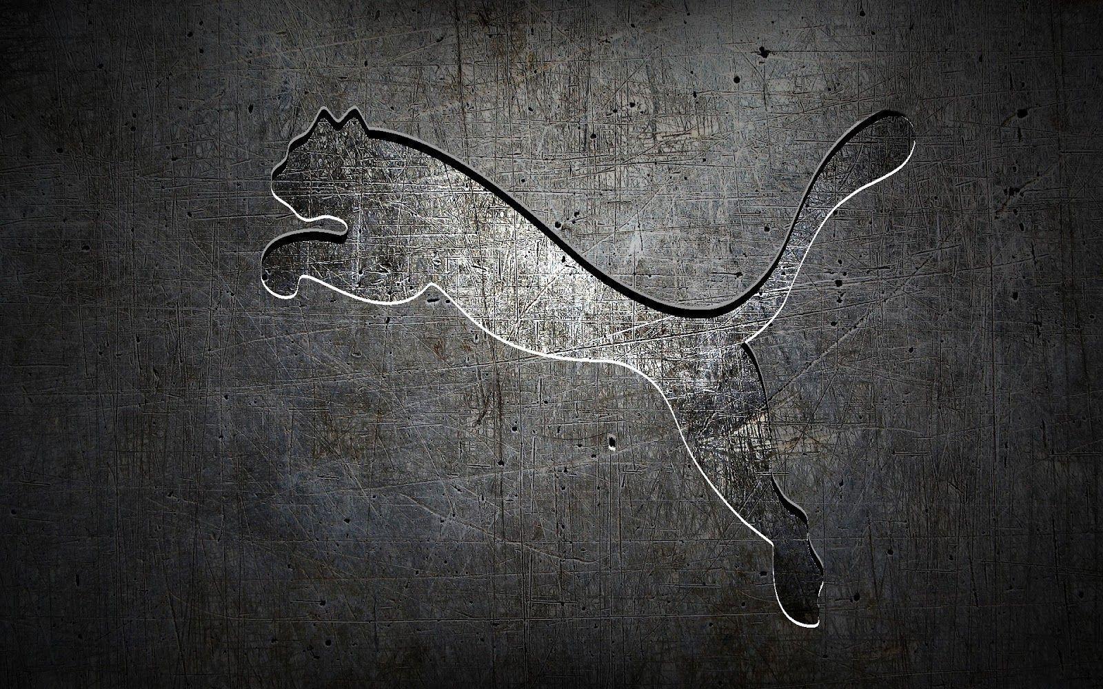 Grey Puma Logo Top Best HD Wallpaper Image Picture Free Download