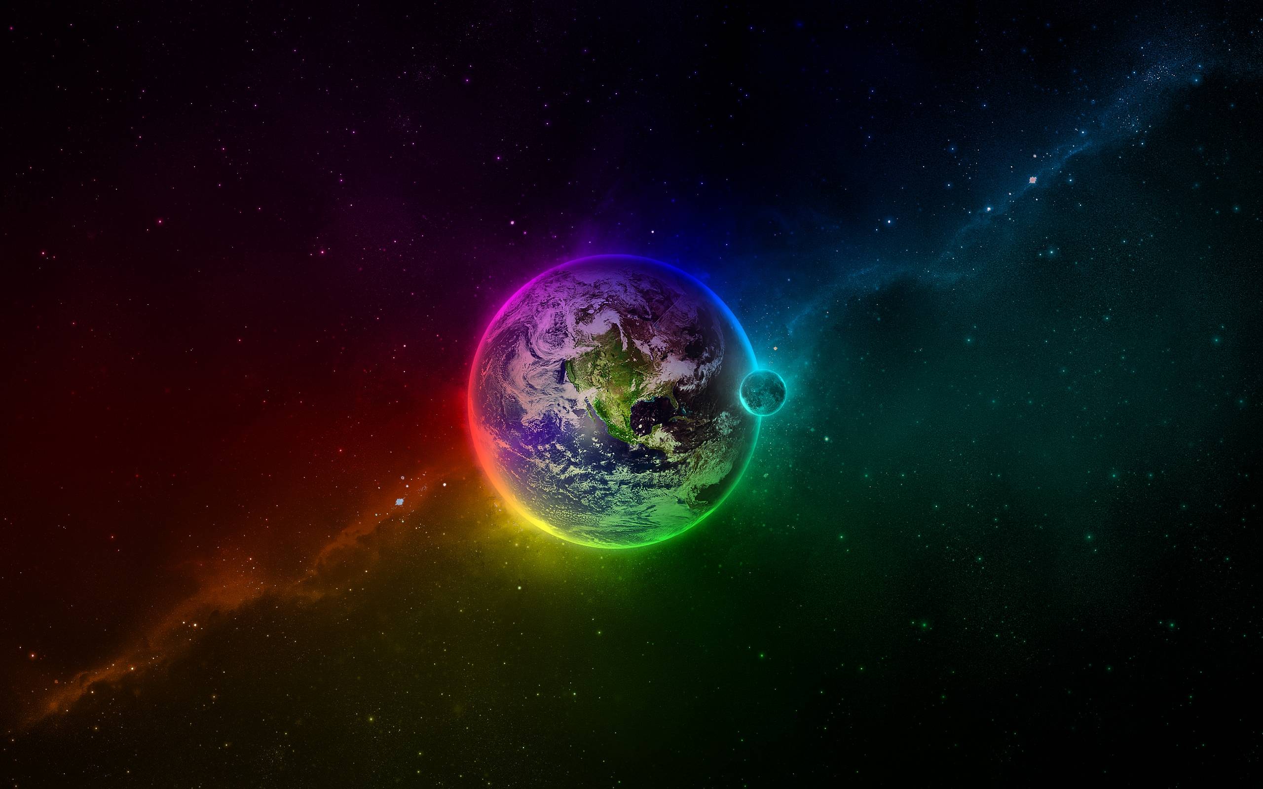 Colorful Earth Desktop