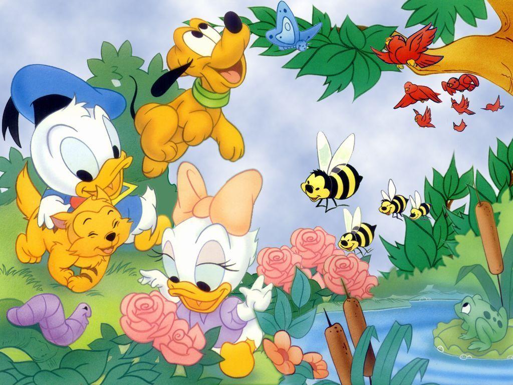Disney Cartoon Characters Wallpaper