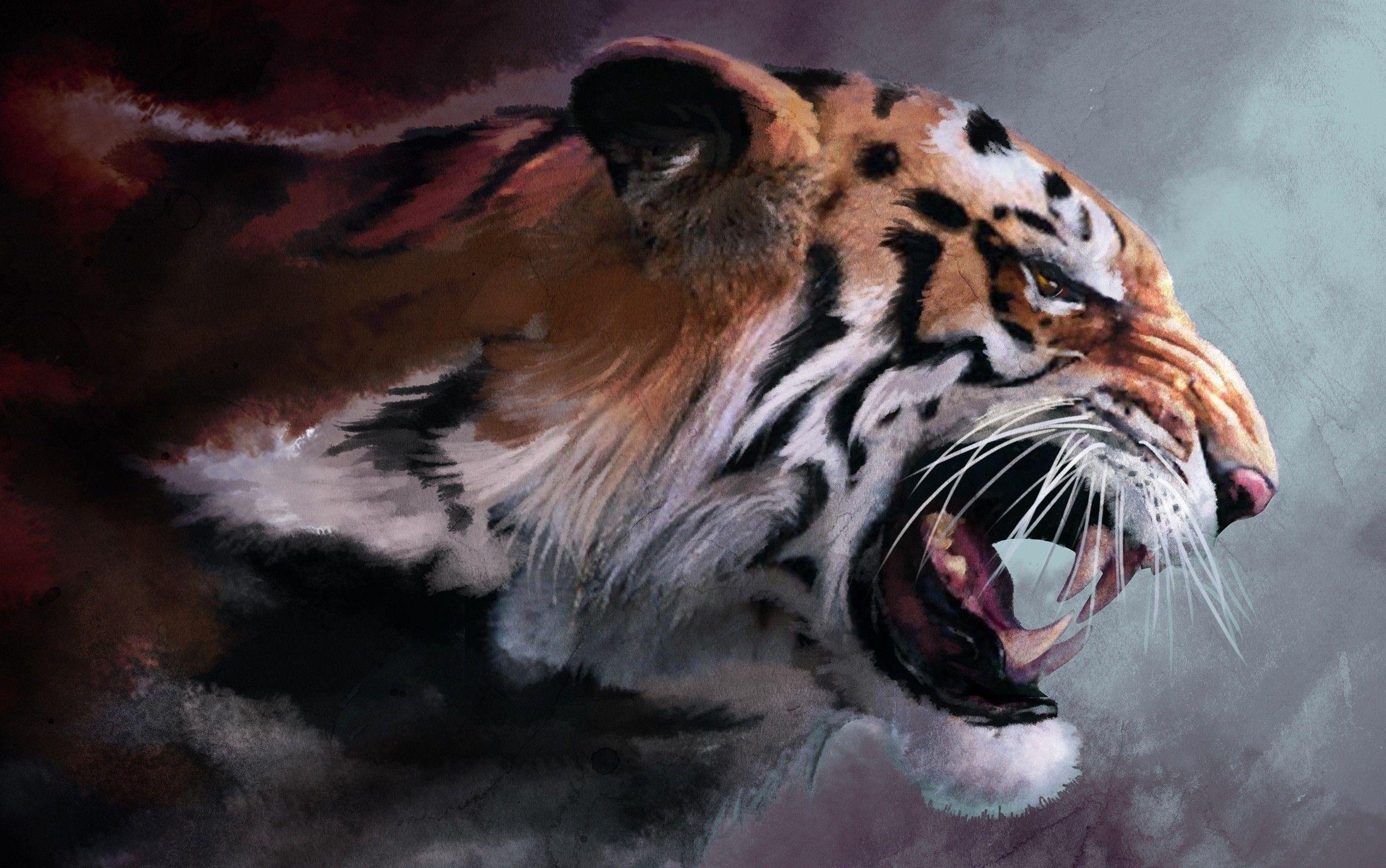 Tiger Background Wallpaper