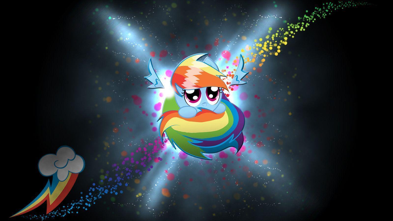 Rainbow Dash Sphere Background 2